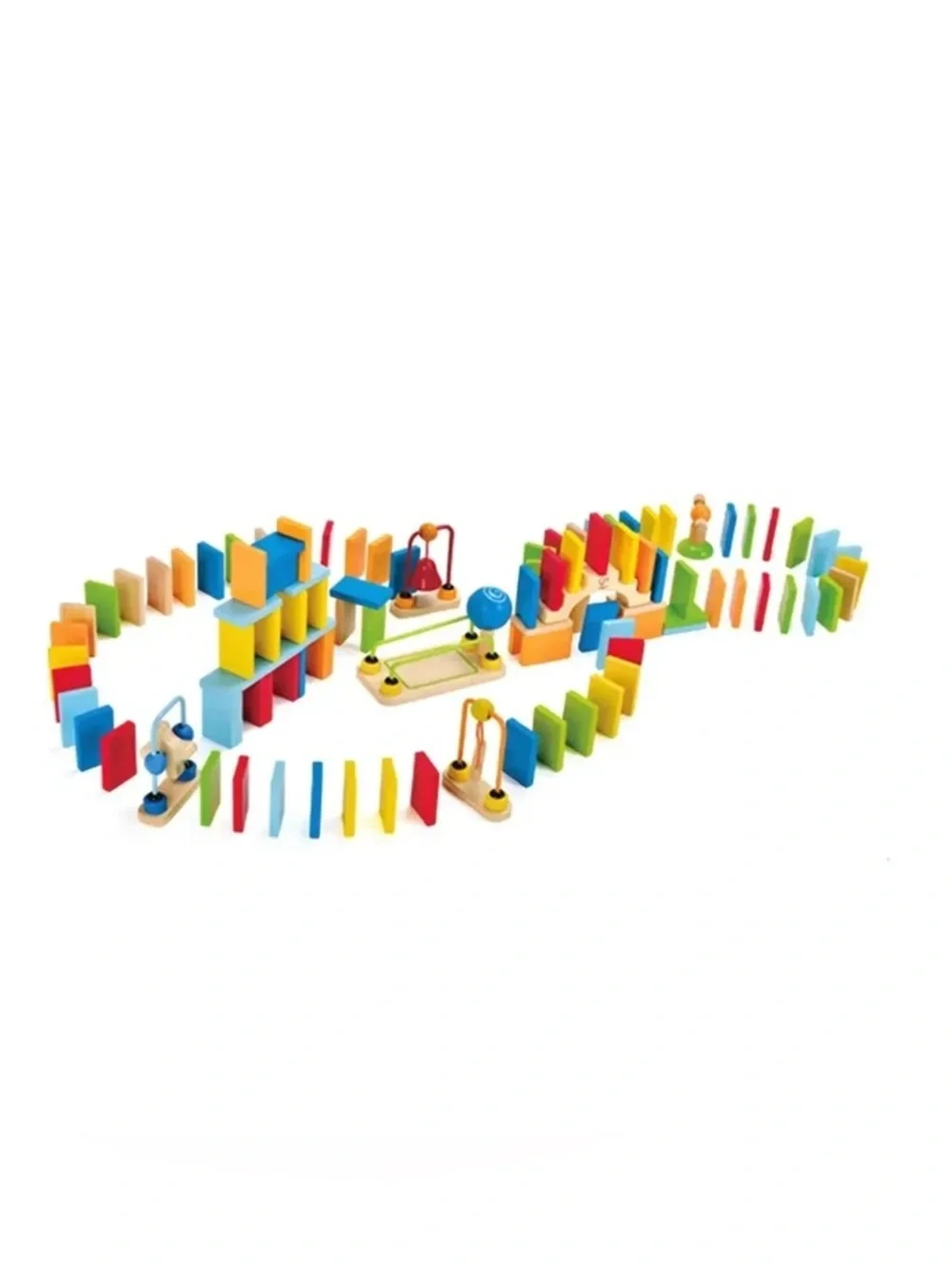 Hape Dynamo Wooden Domino complete set